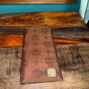 MCM Brown Visetos Wallet